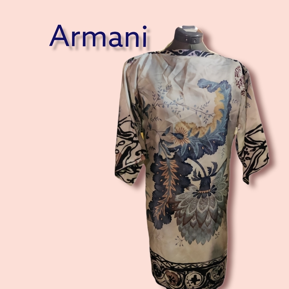Armani Collezioni Made in Italy Silk Dress